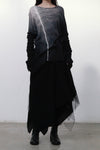 marc le bihan 4 seam Raz collar sweater 1749 black black